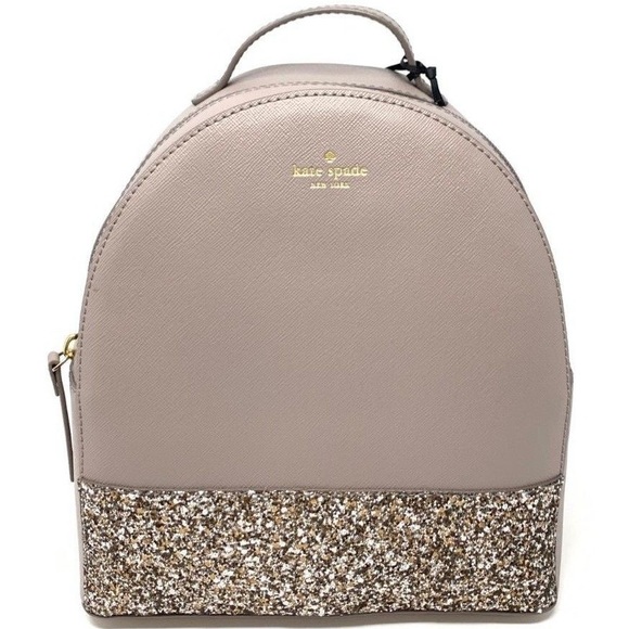 kate spade Handbags - Kate Spade Greta City Scape Grey Glitter Backpack
